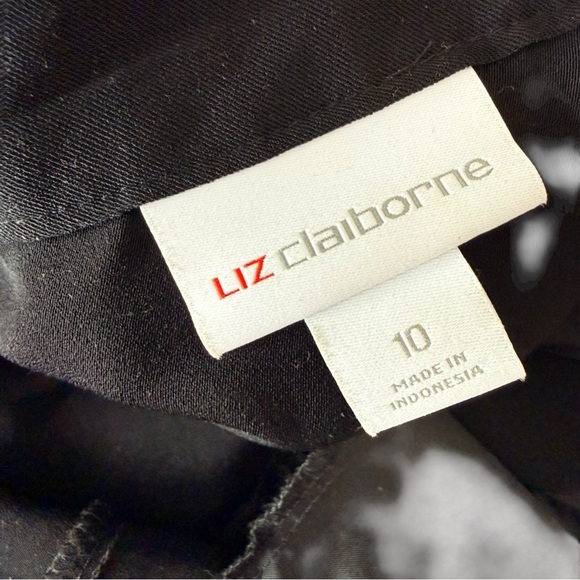 Liz Claiborne Elegant Black Maxi Skirt with Bow Detail - Picture 5 of 6